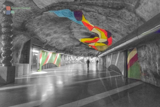 NFT 045: In der U-Bahn von Stockholm in Schweden