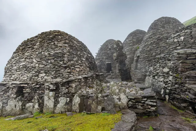 Beehive houses of the monks