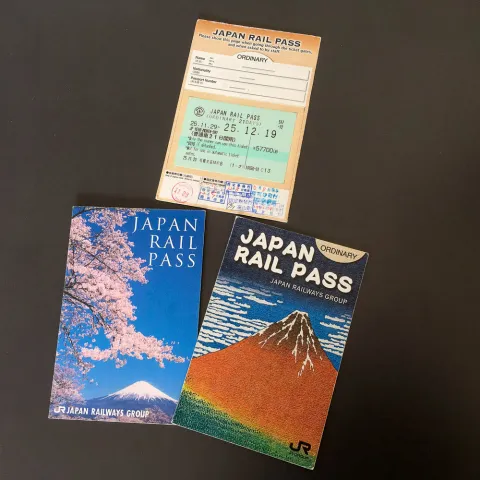 In Japan wird dann der Rail Pass ausgestellt. Nun kann man soviel und soweit mit der Japan Railway fahren wie man will