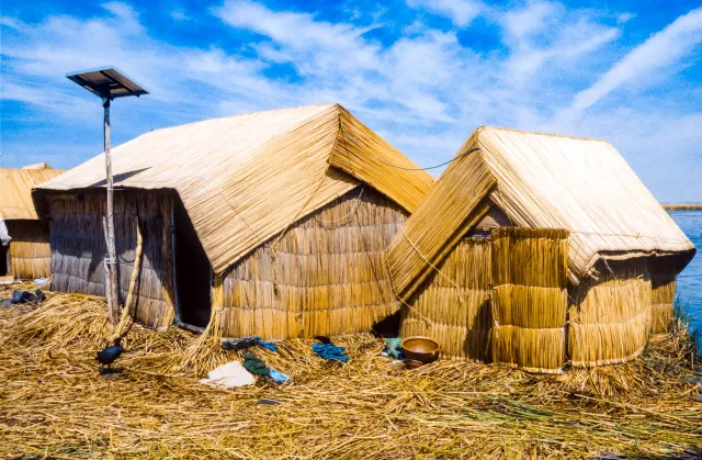 Island huts of the Urus