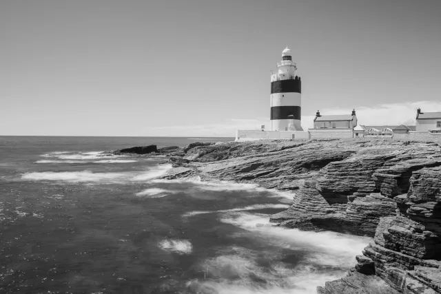 Der Leuchtturm am Hook Head bei Churchtown