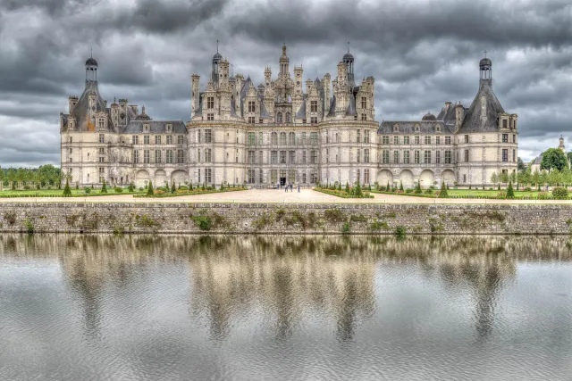 Chambord Castle composed as HDR-picture