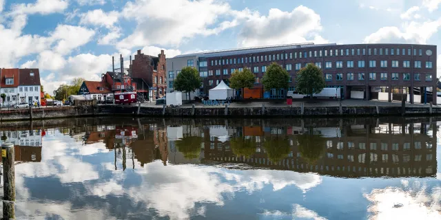 Der Hafen von Husum