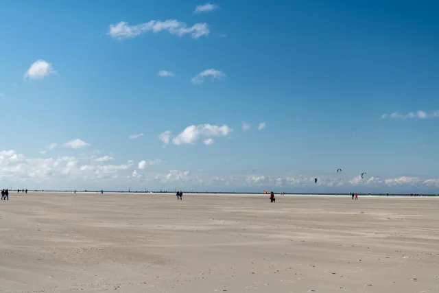 The beach at St. Peter-Ording