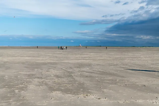 Der Strand bei St. Peter-Ording