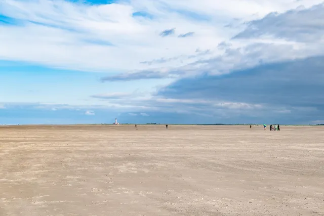 Der Strand bei St. Peter-Ording