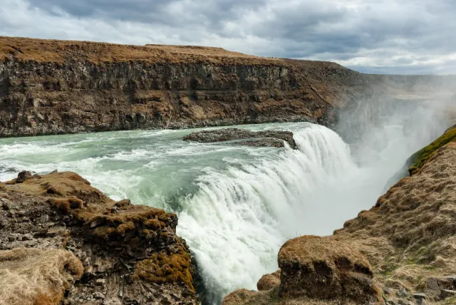 The Gullfoss - Gold Waterfall