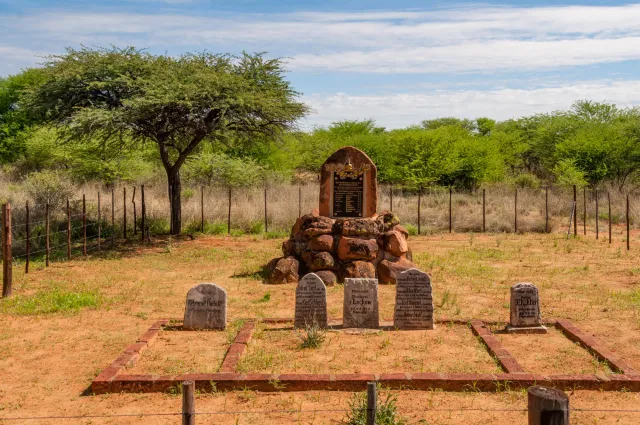 The German military cemetery on Hamakari Farm