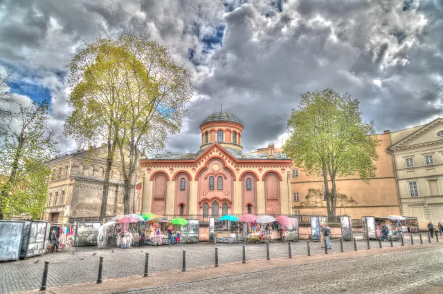 Gebäude in Vilnius