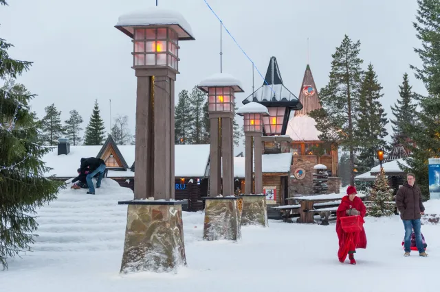 Santa's village on the Arctic Circle in Rovaniemi