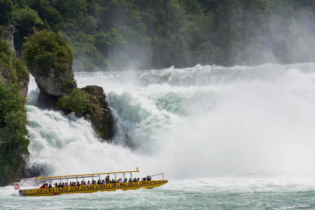 Der Rheinfall bei Schaffhausen