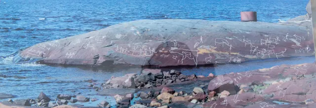 Petroglyphen in Alta - 4000 B.C.