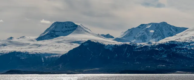 Panoramen der Lyngenfjordalpen