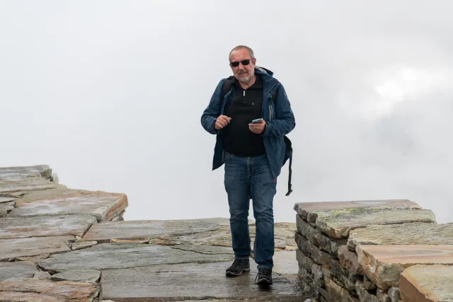 Aussichten und Gebäude auf dem Gaustatoppen