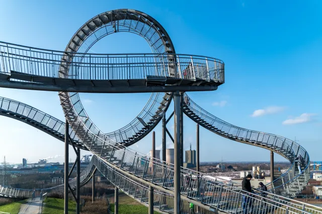 Tiger and Turtle bei Tag auf der Heinrich-Hildebrand-Höhe in Duisburg