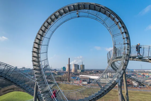 Tiger and Turtle bei Tag auf der Heinrich-Hildebrand-Höhe in Duisburg