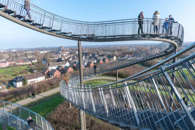 Tiger and Turtle by day on the Heinrich-Hildebrand-Höhe in Duisburg