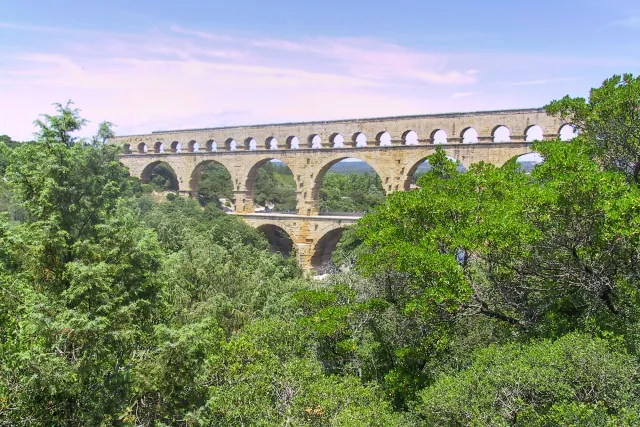 The Pont du Gard in 2001