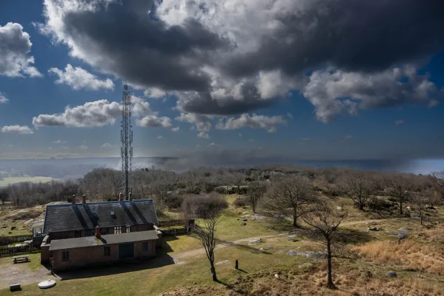 The view from the lighthouse