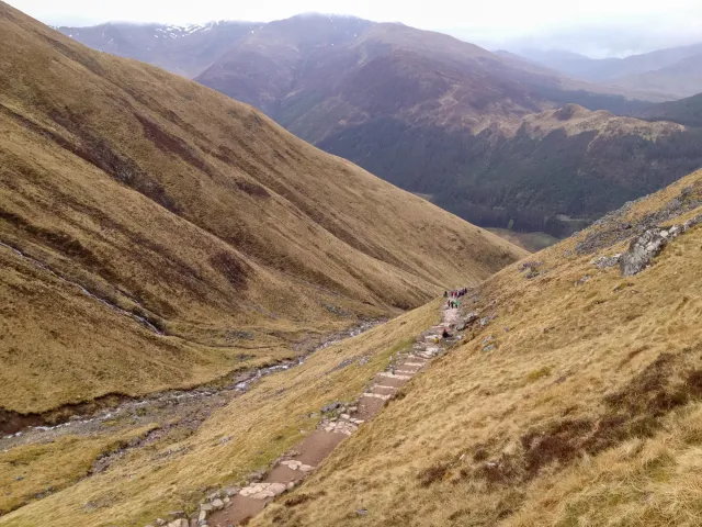 First wide paths at Ben Nevis