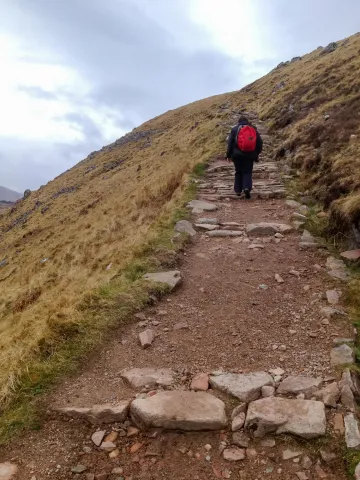 Zunächst breite Wege am Ben Nevis